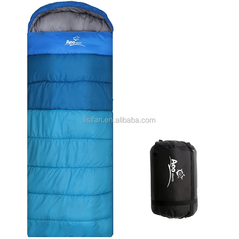 Гусиный пух аварийного водонепроницаемый мыть пеший Туризм компактный OEM логотип спальный мешок военная униформа