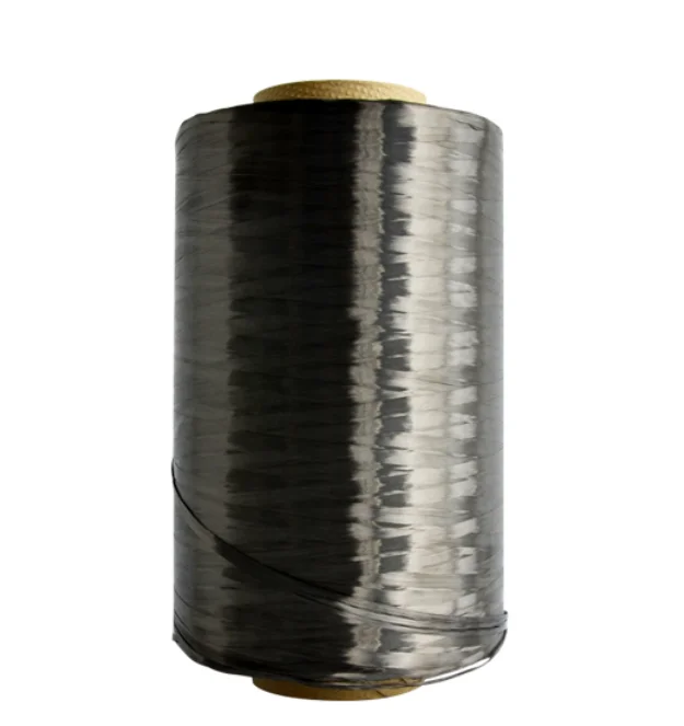 3k 6k 12k 24k Carbon Fiber Roving Filament Yarn On Bobbins For SMC Composites