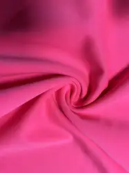 Wholesale Solid color 95% Polyester 5%Spandex Scuba Knitting Fabric for Garment