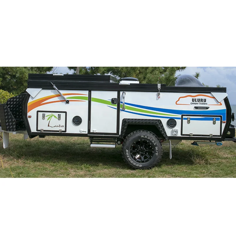 RVHOMELAND New folding campers camping trailer Fully furnished off road trailer camper