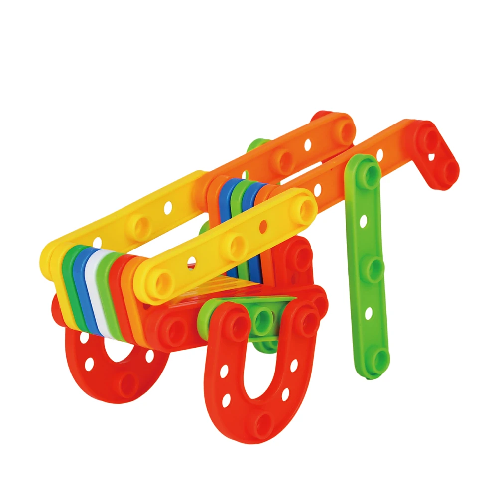 kindergarten DIY building material blocks toys Compatible ABS plastic kids educational toys