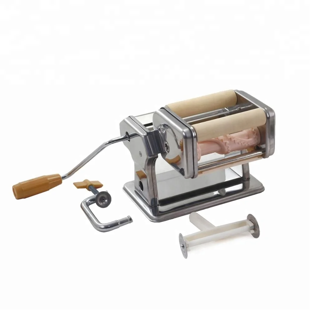 Shule Hot Selling Home Use Portable Smart Hand Operated Dumpling Pasta Making Machine Maker for Making Fresh Pasta and Dumpling