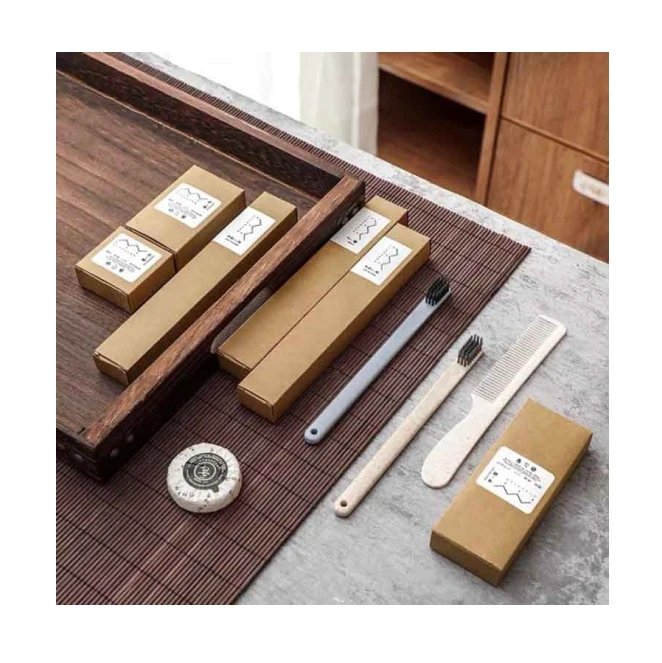 Wholesale hotel bath amenities luxury hotel amenity kit travel set shampoo and conditioner set 20g soap for bathroom