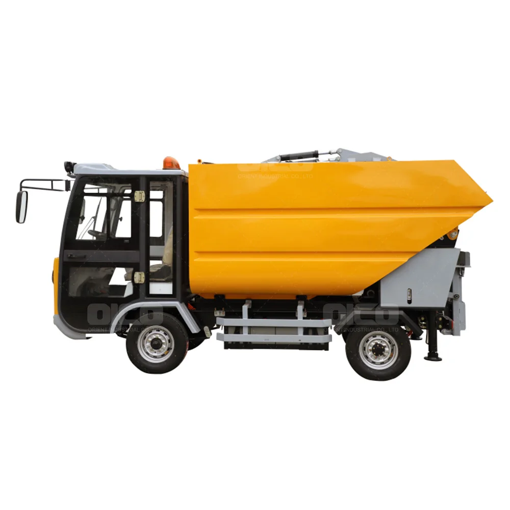 OR-H91 airport runway garbage transportation  truck