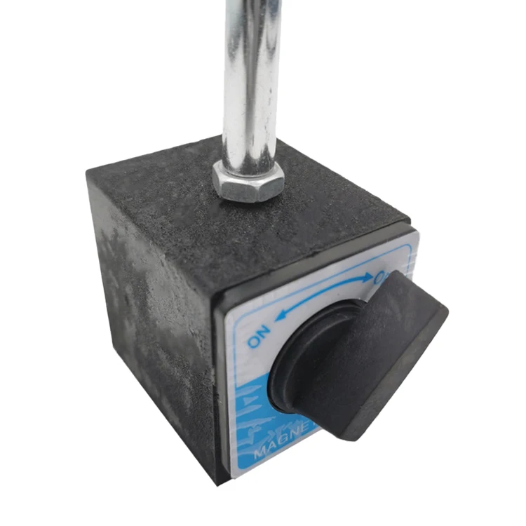 High Quality Magnetic Base Stand With Fine Adjustment 80kg 100kg Holding Force Dial Indicator Gauge Stand Magnetic Base