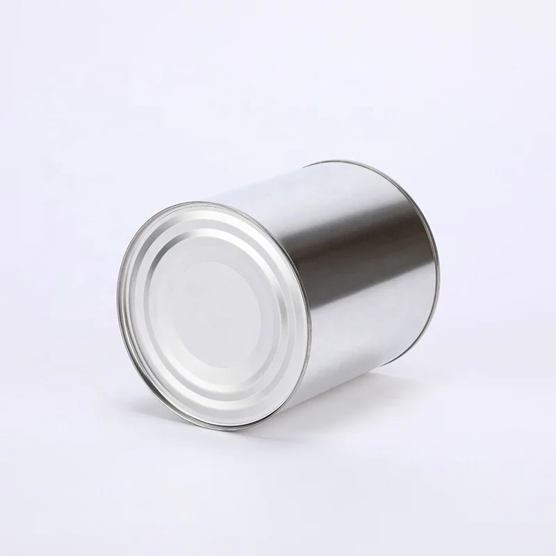 High Quality 0.1L Round Metal Tin Can With Lever Lid For Paint Packaging Or Other