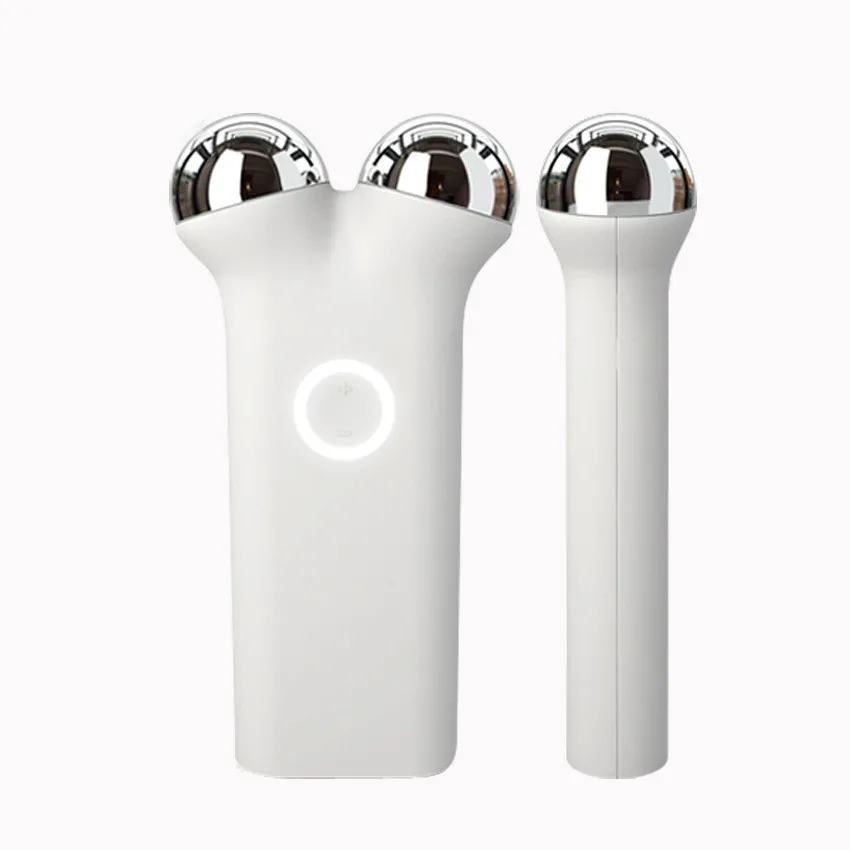 Household RF beauty micro current face importing device massage thermal Maggie photon rejuvenation EMS pulse importing device