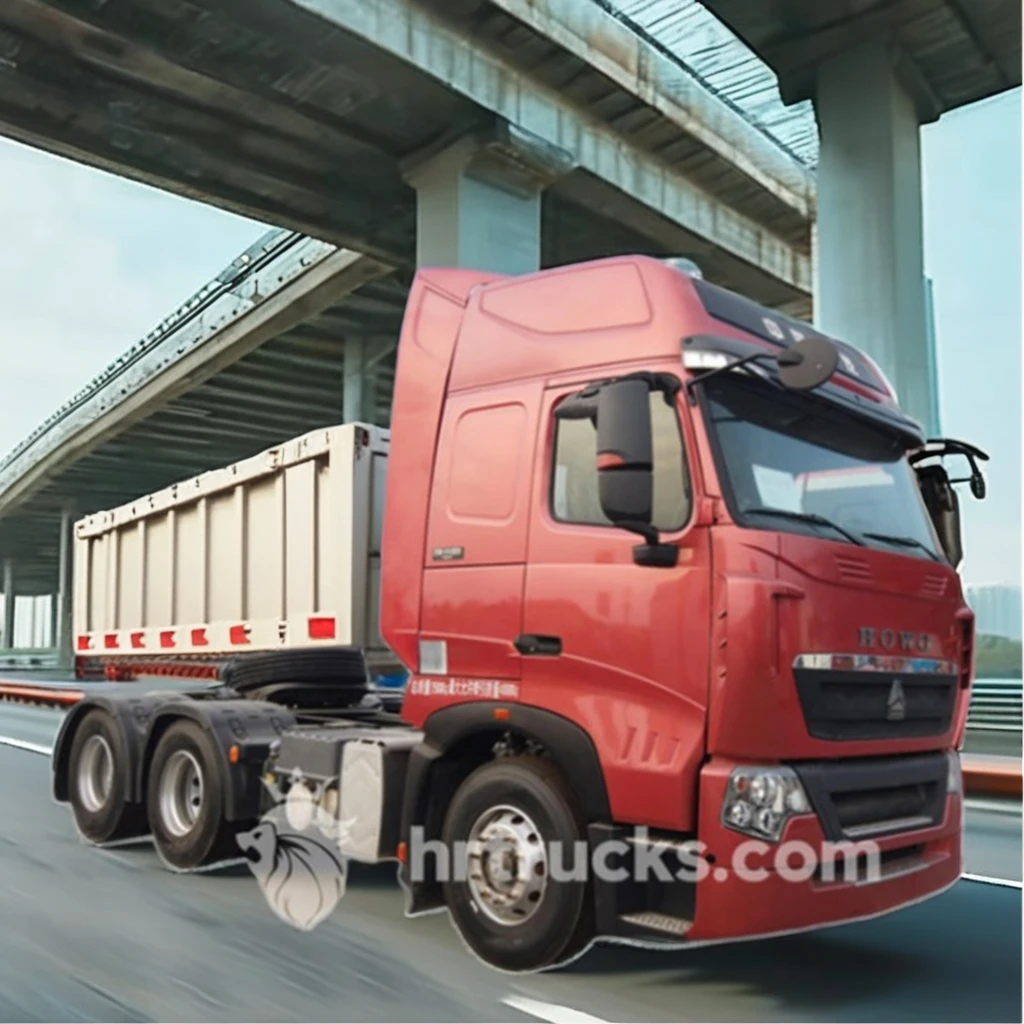 Тракторный прицеп Sinotruk HOWO A7 6x4 дизельный тяжелый грузовик с автоматической/механической коробкой передач для продажи