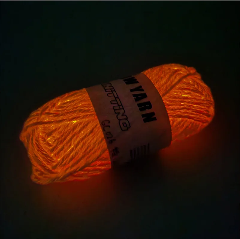 How to develop 2mm pure cotton luminous yarn in 2023 hot selling fancy hand make yarn