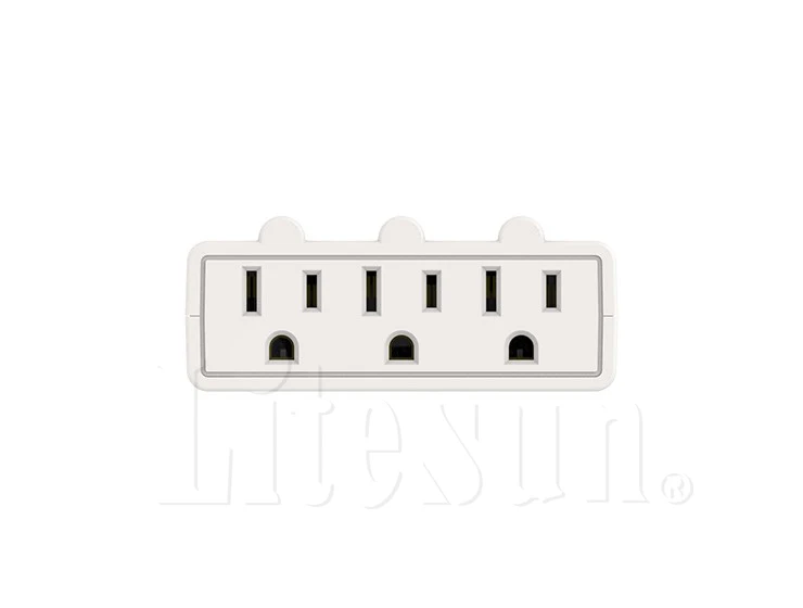 1 to 3 outlets current tap adapter