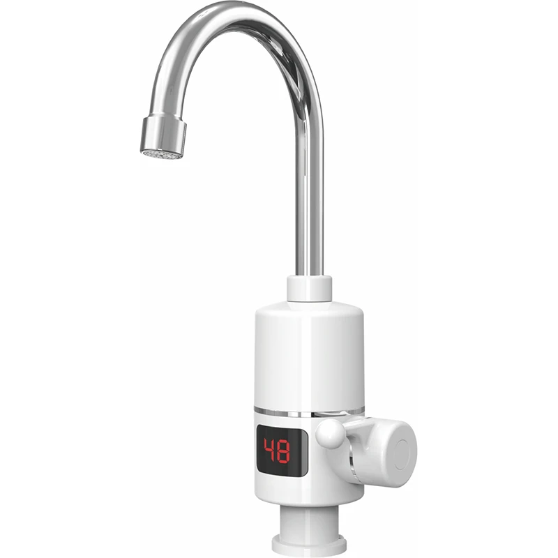 Hot Water Heater Fast Heating Tap Electric Water Tap Faucets with LED Digital Display