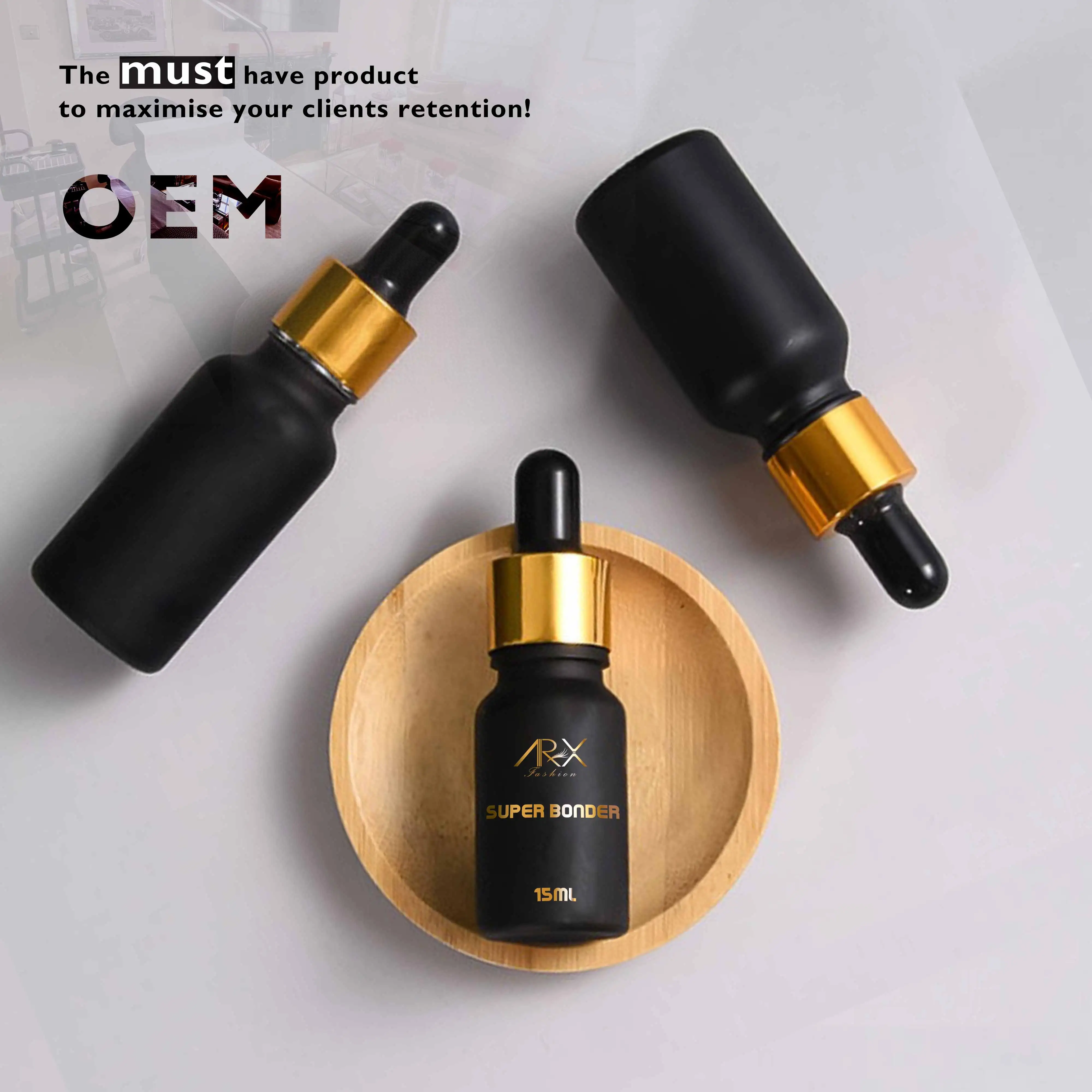 Private Label Maximum Glue Retention Glue Bond Lasting Latex Free Eyelash Extension Glue Super Bonder