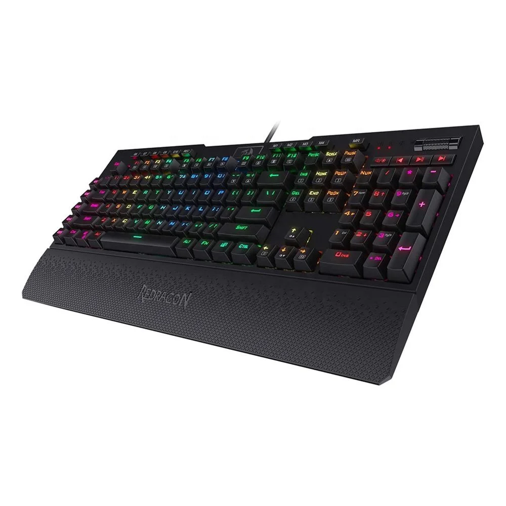 Redragon K586 Brahma RGB Mechanical Gaming Keyboard with Blue Switches