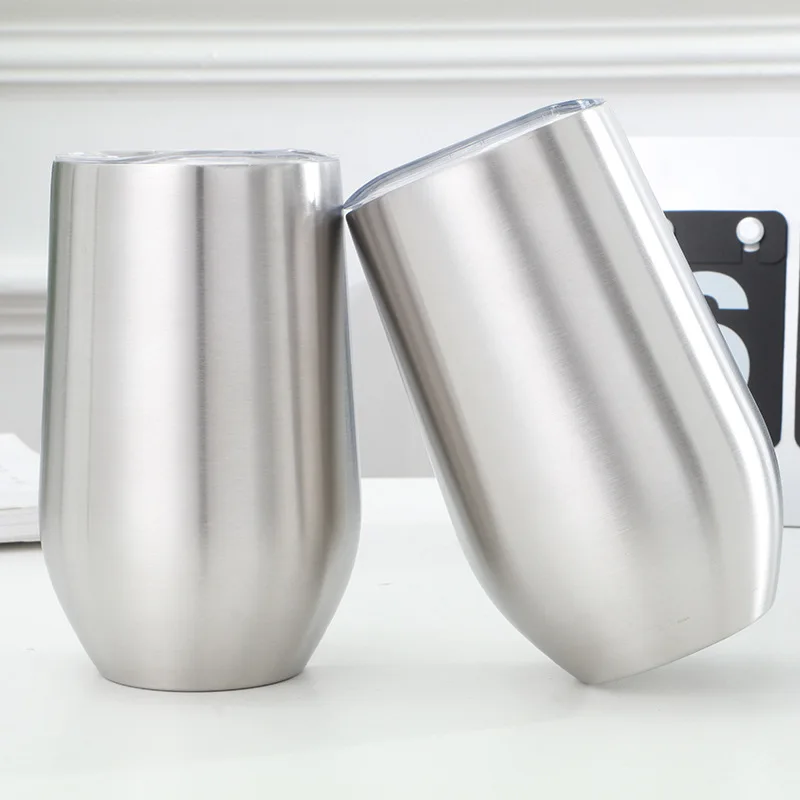 Посуда для использования 16 унций с двойными стенками из нержавеющей стали, покрытая медной вакуумной крышкой