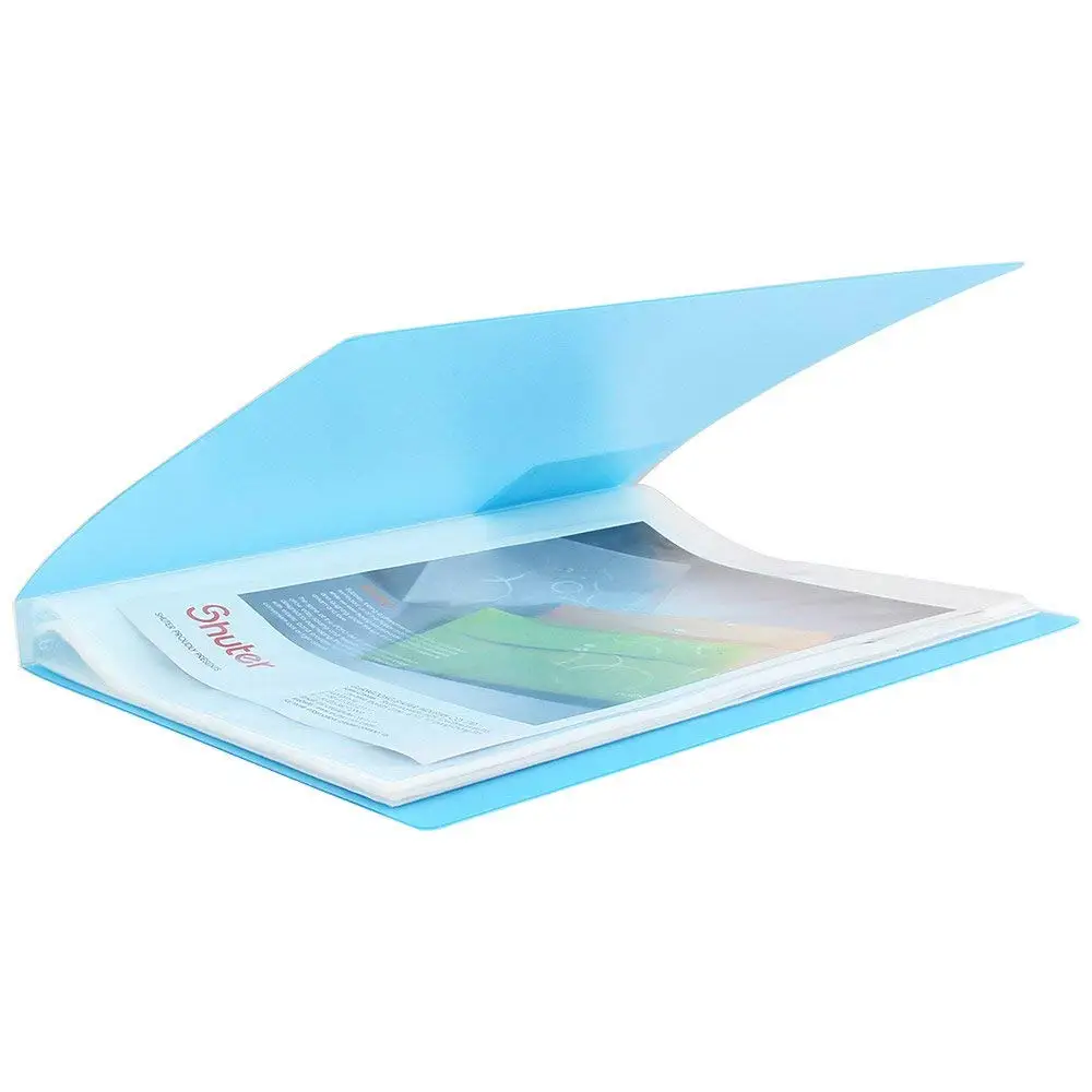 23 Holes clear Display Book clear pp Plastic A4 Display Pocket Folder