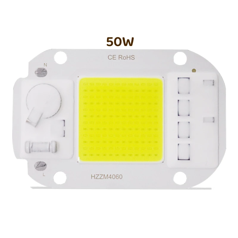 AC COB LED Module Driverless LED Chip 220V For Outdoor Flood Light Street Light 50W LED COB Chip