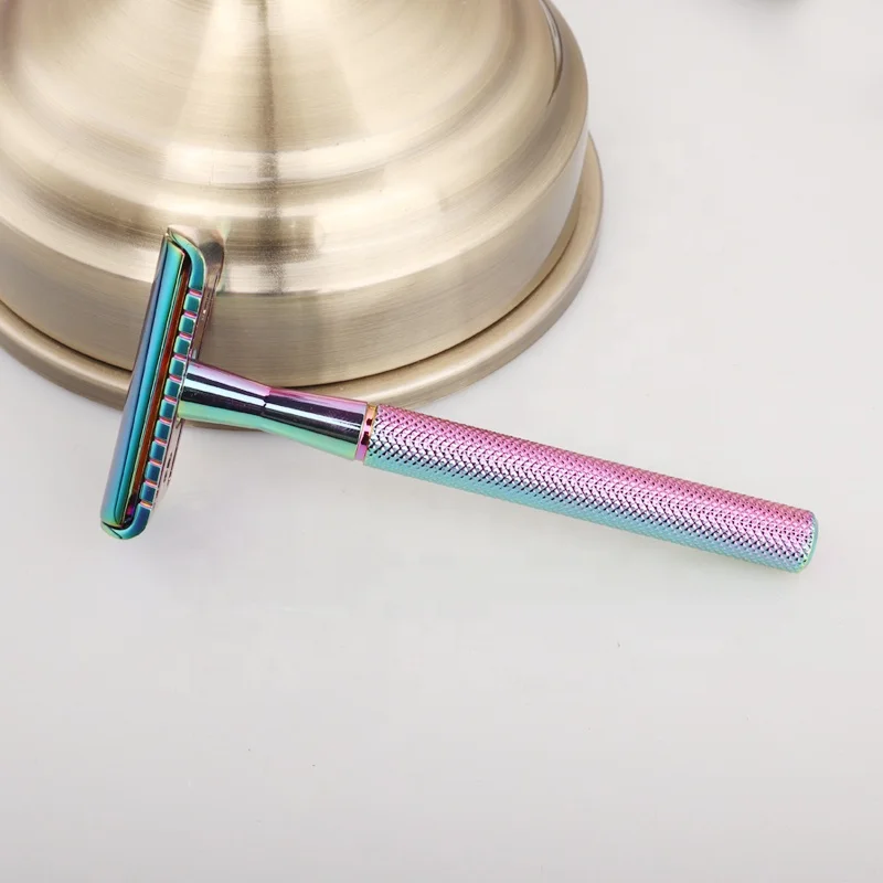 Gift box Hotel Hair Removal Cosmetics Daily Use Colorful Safety Razor Best Double Edge Shaving Razor for women