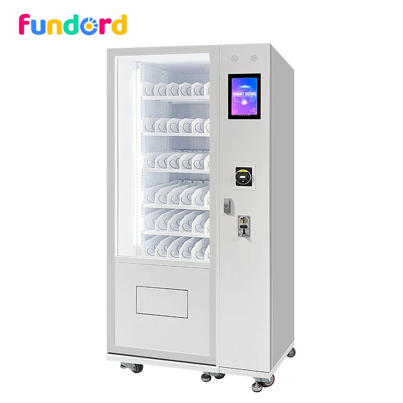 Fundord brands new small combo snack and drink vending machine