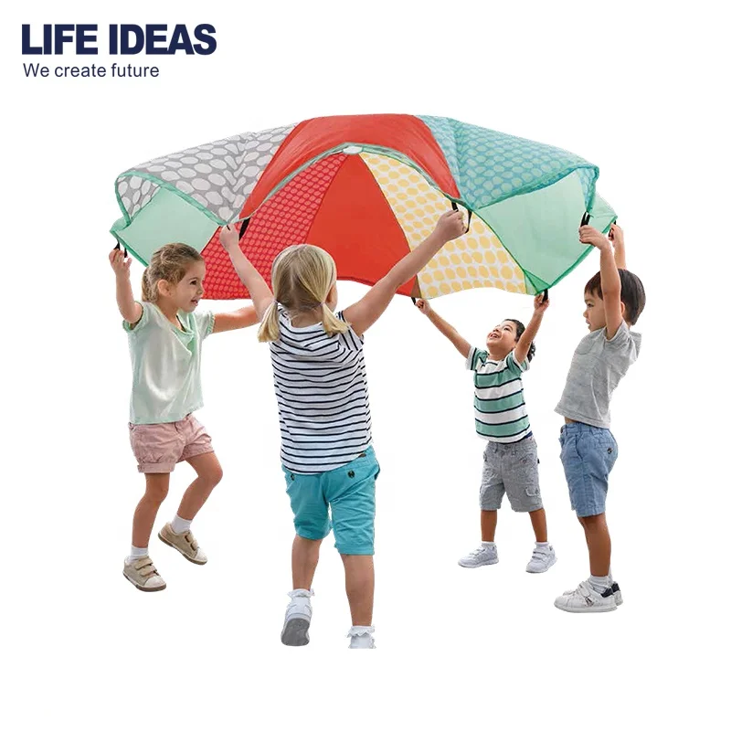 Wholesale Play Parachute Fabric Material Kids Parachute Game