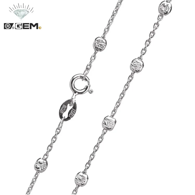 R.GEM. Ожерелье из серебра 925 пробы с