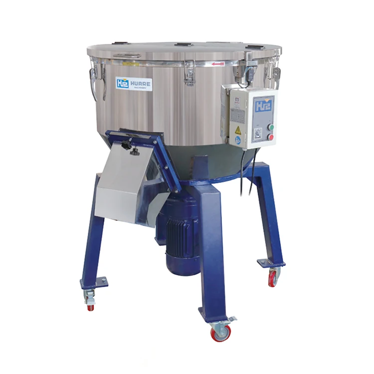 HUARE Hot Sale HHS200E Plastic glue mixing Stainless steel mixing blade Plastic rotary color mixer machine