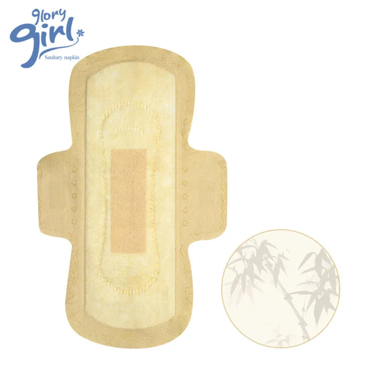 Manufacturer A Grade Sanitary Napkin Bamboo Fibre Biodegradable Disposable Sanitary Pads Sanitary Napkins