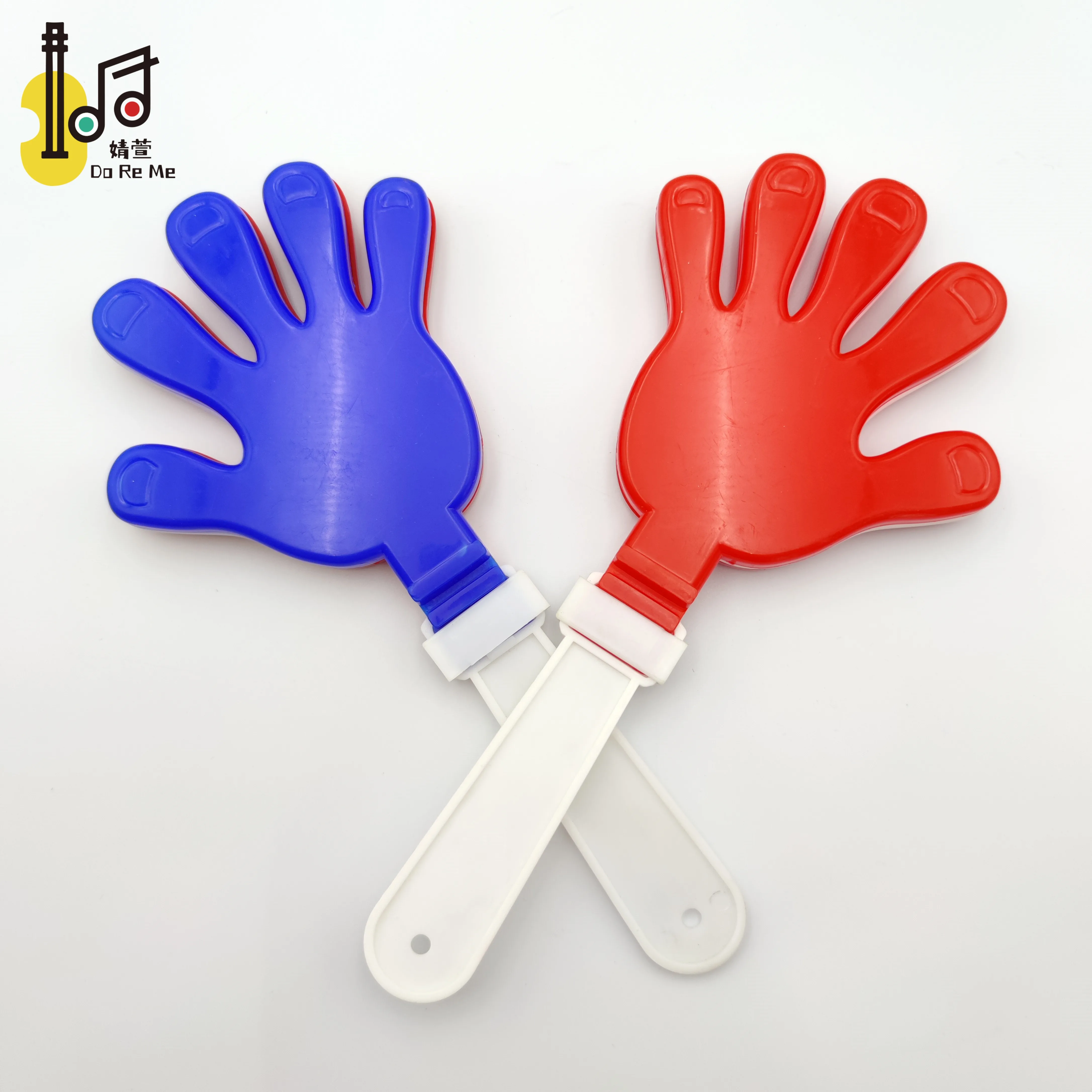 High Quality plastic hand clapper Football Musical Instrument