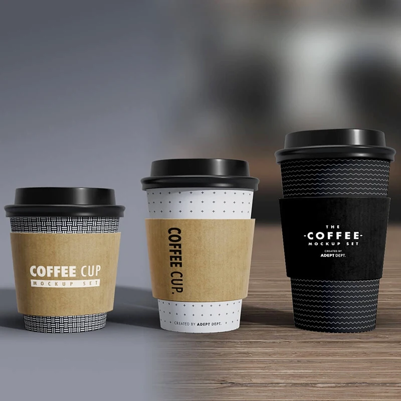 Hot filling disposable pe coated custom logo fast dispatch printing 8oz 16oz customized 12oz coffe paper cup