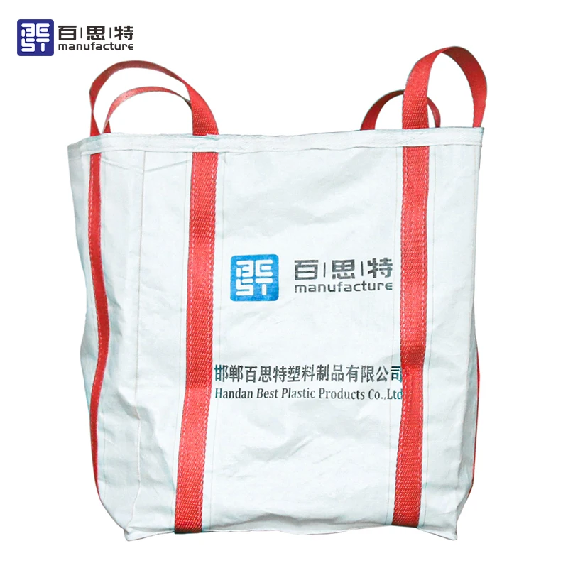 2 ton FIBC jumbo bags packing for copper ore and mineral, safety factor:5:1