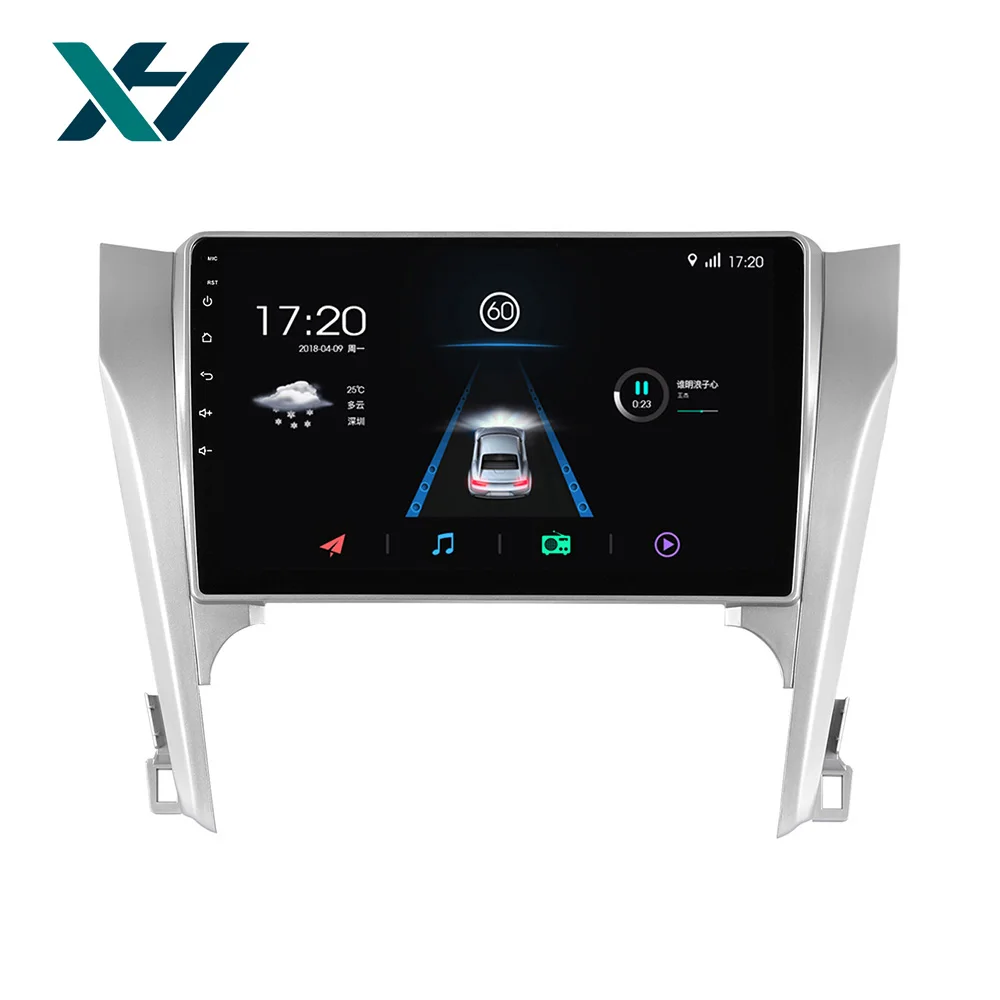 Android 9.0 Car Multimedia Player For Toyota Camry 2012 2013 2014 2015 2016 2017 Stereo Radio GPS Navigation 2 Din No DVD