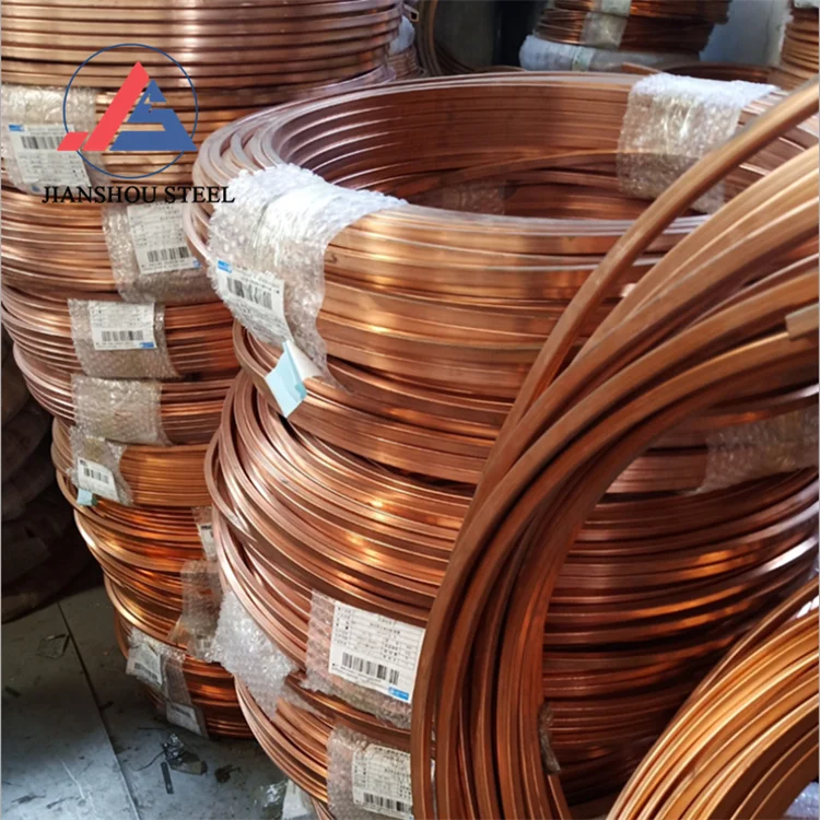 Factory Price Large diameter Copper Pipes ASTM B111 150mm Diameter Straight Copper Tube pipes for air conditioners