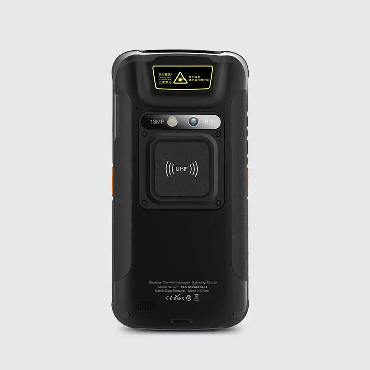 PDA Industrial 5 Inch Android Automatic Barcode Scanner Ip65 Portable Laser Scanning Bar Code Warehouse Inventory Rugged Pda