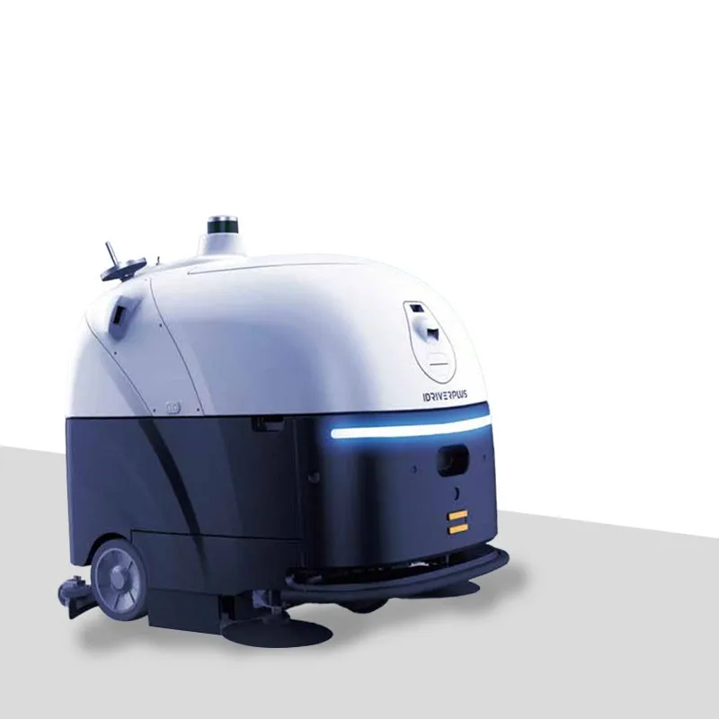 Robotic Floor Cleaning Machine Sweeping Machine Automatic Mopping Smart Floor Industrial Cleaning Robot Commercial