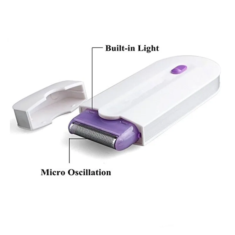 USB Charging Cordless Mini Body Electric Epilator Pain Free Hair Remover for Women