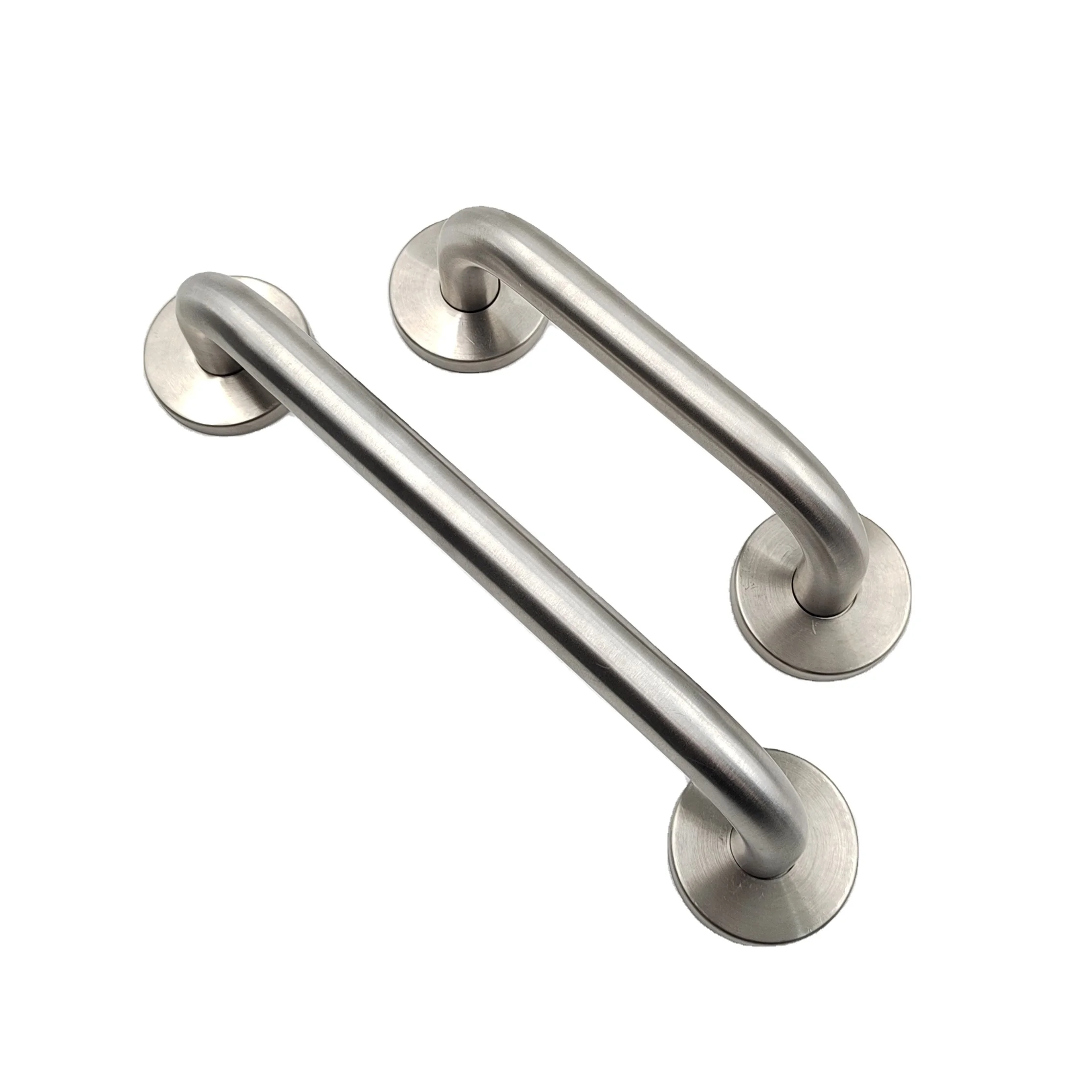 Stainless Steel Brushed Shower Grab Bar Safety Hand Rail Support Non-slip Bathroom Handrail