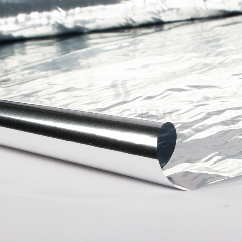 VMPET 12micron (Metallized PET) with PE 7micron laminate film  Color Printing Packaging Materials Aluminized Mylar Film PET