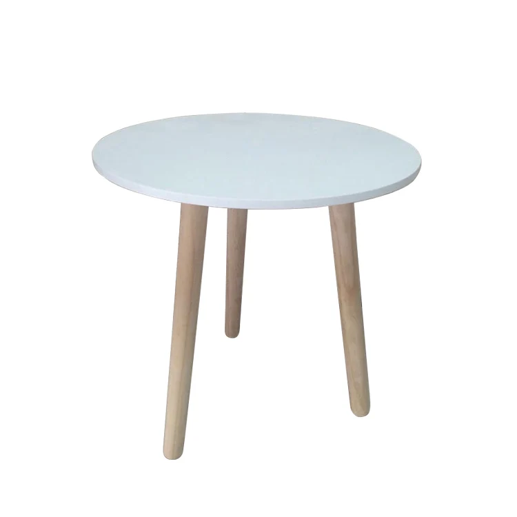 
Modern Custom Size Discount Oval Shape White Coffee Small Home Decoration Table 