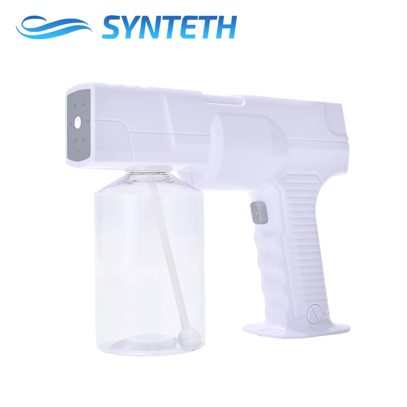 Synteth hot sale handheld charging blue light wireless rechargeable nano spray gun