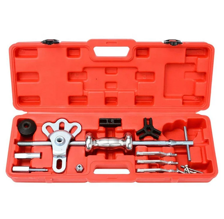 17 Pieces Cast Sliding Hammer Forging Low Pressure Claw and Accessories