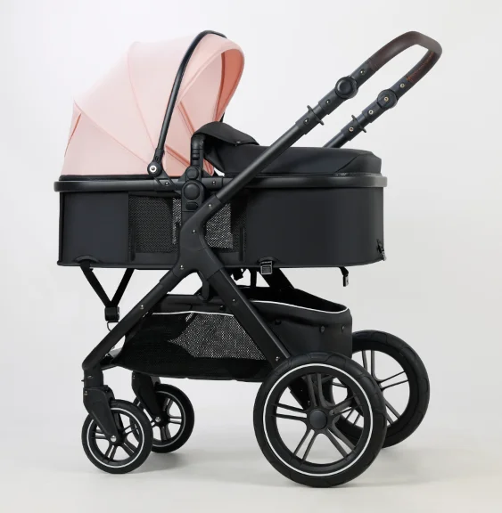 Wholesale baby stroller 3 in 1/good quality cheap baby pram/China new design black luxury baby carriage for sale