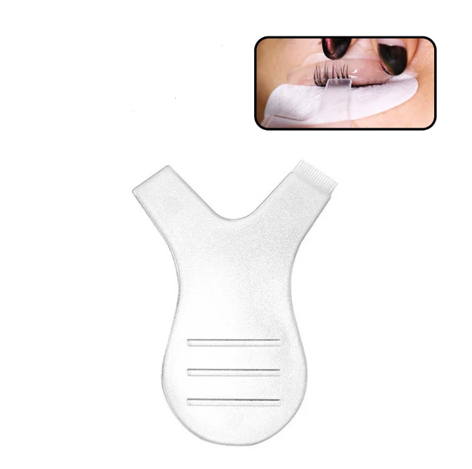 Eyelash perm lifting curler Y brush lash / Y brush for eyelash lift perm brush / Y shape eyelash brush