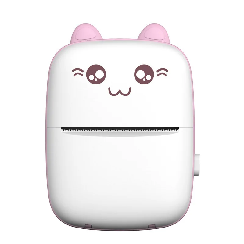 Meow Mini Label Printer Thermal Portable Printers Stickers Paper Inkless Wireless Impresor