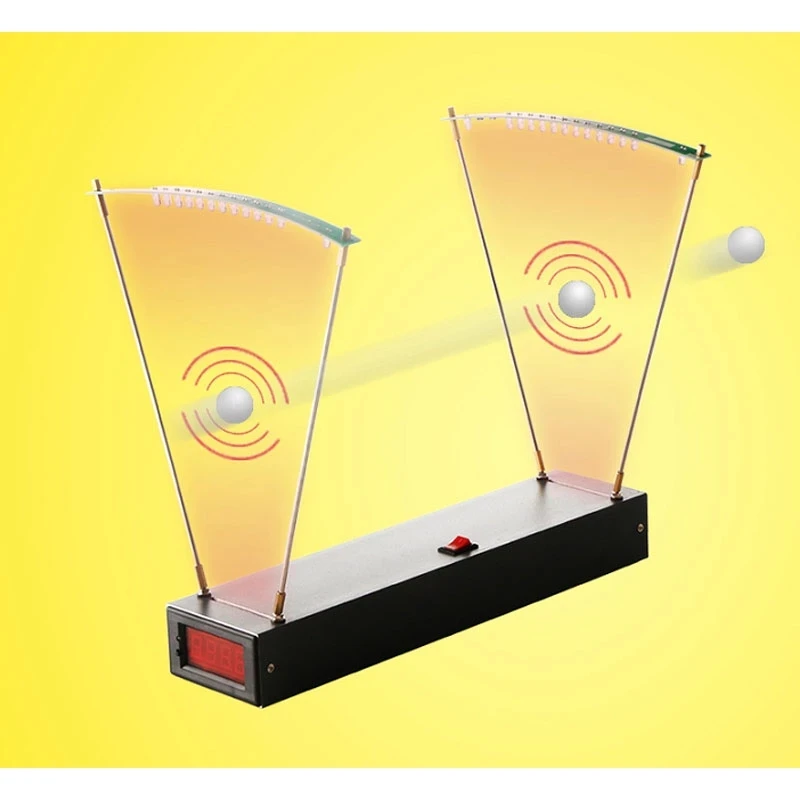 High Accuracy Speed Meter Store 80 Groups Data Aluminum Chronograph Range 30-9999 FPS Large Effective Area for Shooting