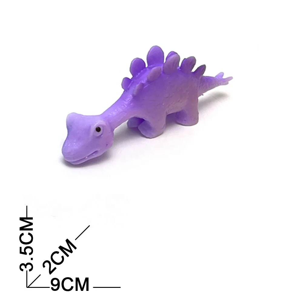 New Creative Decompression Tpr Toys Flicking Finger Shooting Dinosaur Toys