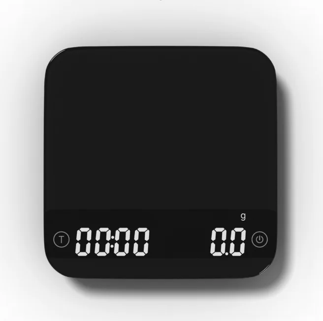 Hot Selling food Scale with Time Function with USB Charge Digital Kitchen electronic scales mini digital coffee scale machine