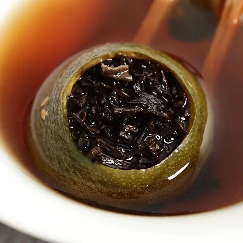 Высококачественный чай Yunnan Puer 2021 Banzhang Xinhui Tianma маленький зеленый апельсин спелый с апельсиновой цедрой Pu-erh