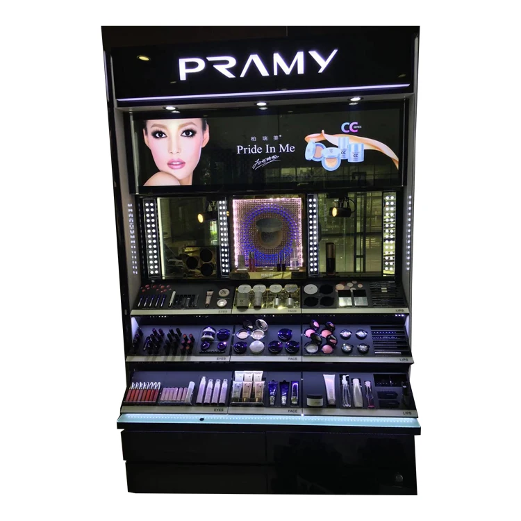 Customized Acrylic jewelry earrings necklace beauty Cosmetics Display Rack