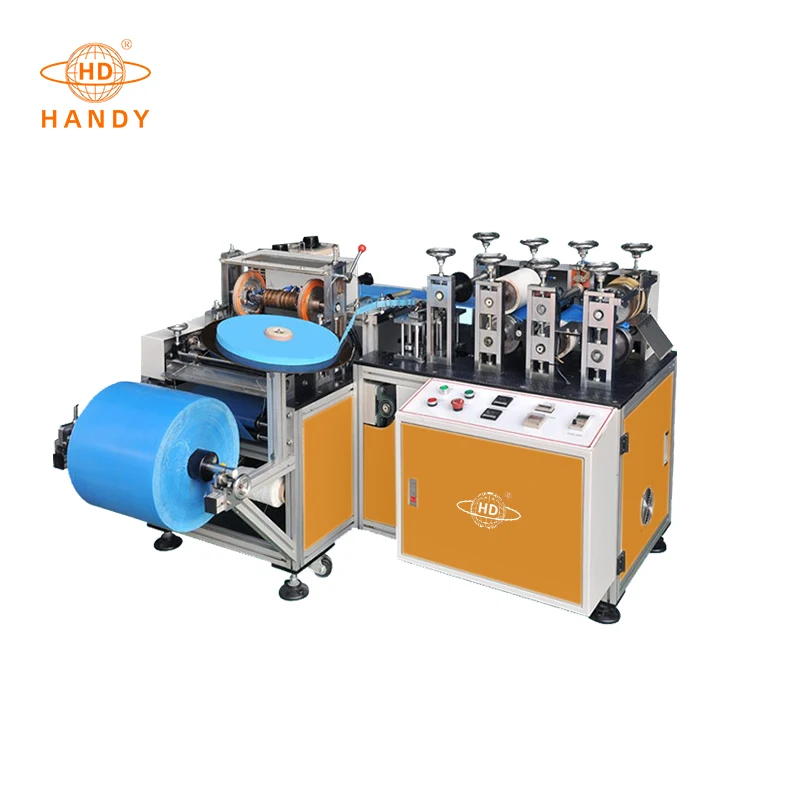 Ultrasonic Automatic Disposable Non-woven Shoes Cover Production Machine Hospital Hotel Shoes Cover Making Machine