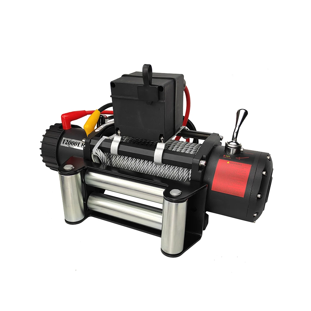 Xdyna 12000lb(5443 кг) Электрическая Лебедка 12V/24V с жильный кабель