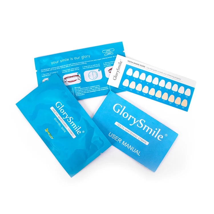 Wholesale Dental Bleaching Strips Sodium Phytate Peroxide Free Teeth Whitening Strips No Slip